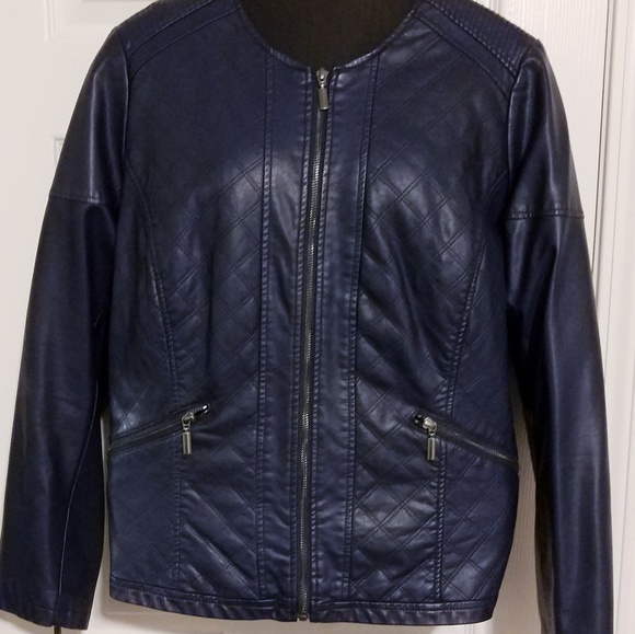 navy jacket size 22